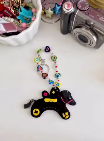 New Year Horse Pendant